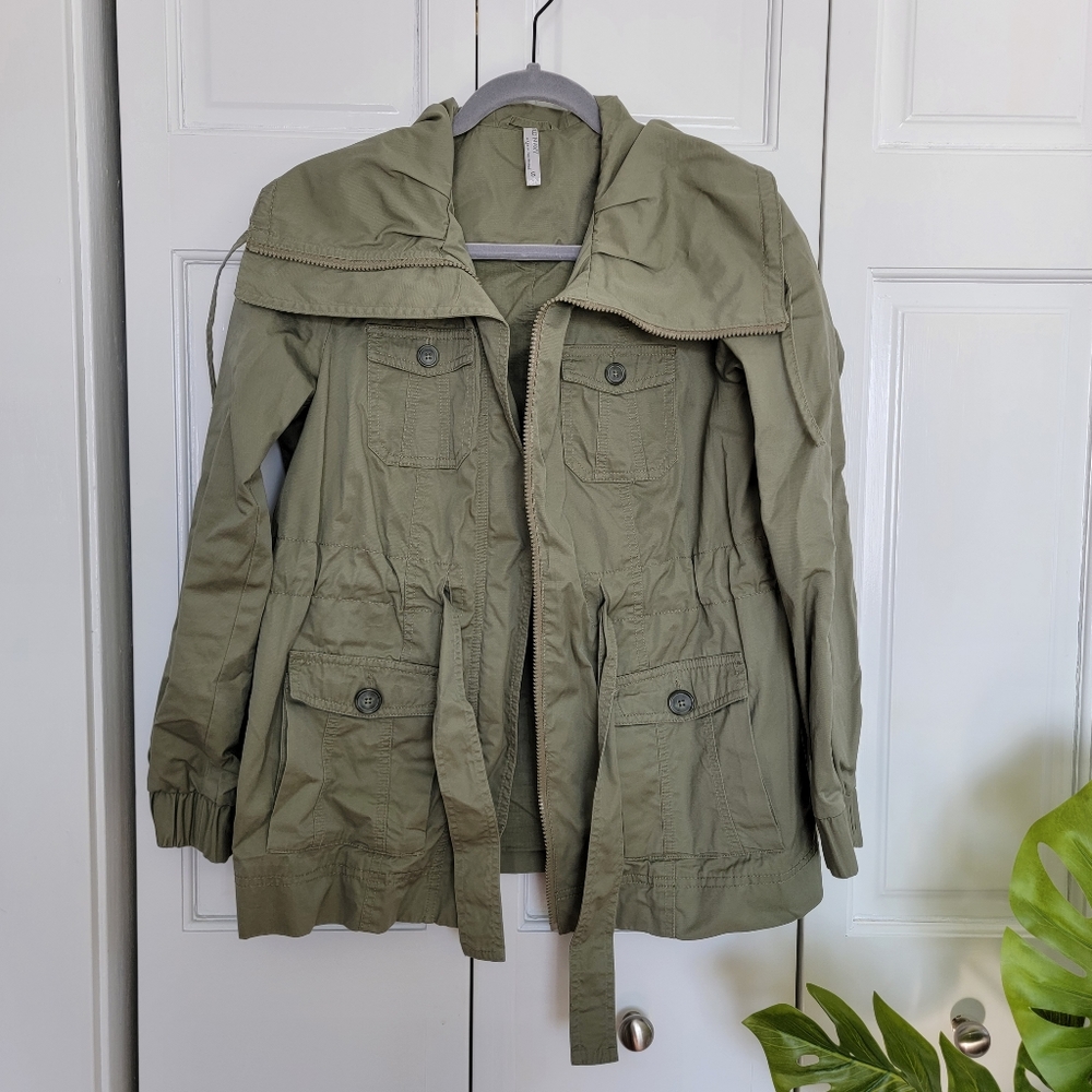 Green Lightweight Utility Jacket - image 2